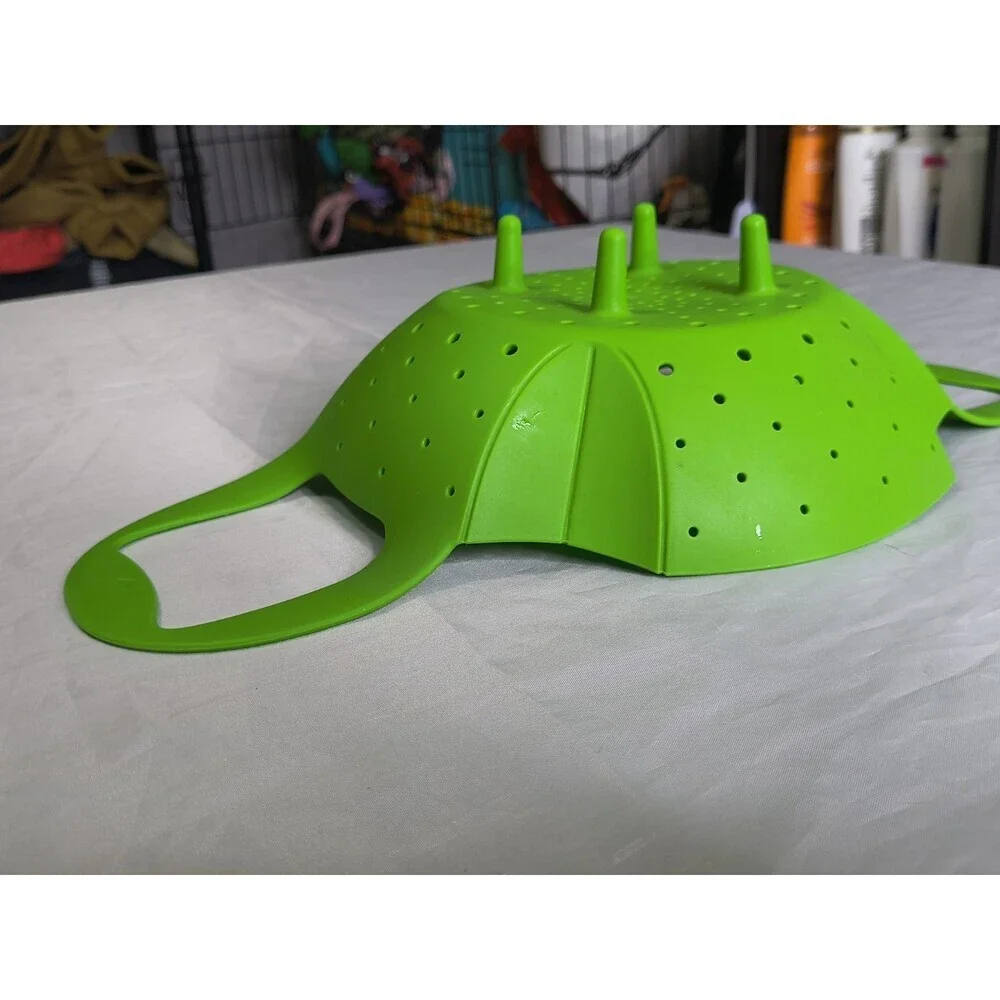 OXO Softworks Green Silicone Steamer Basket Sling ~ Interlock Handles